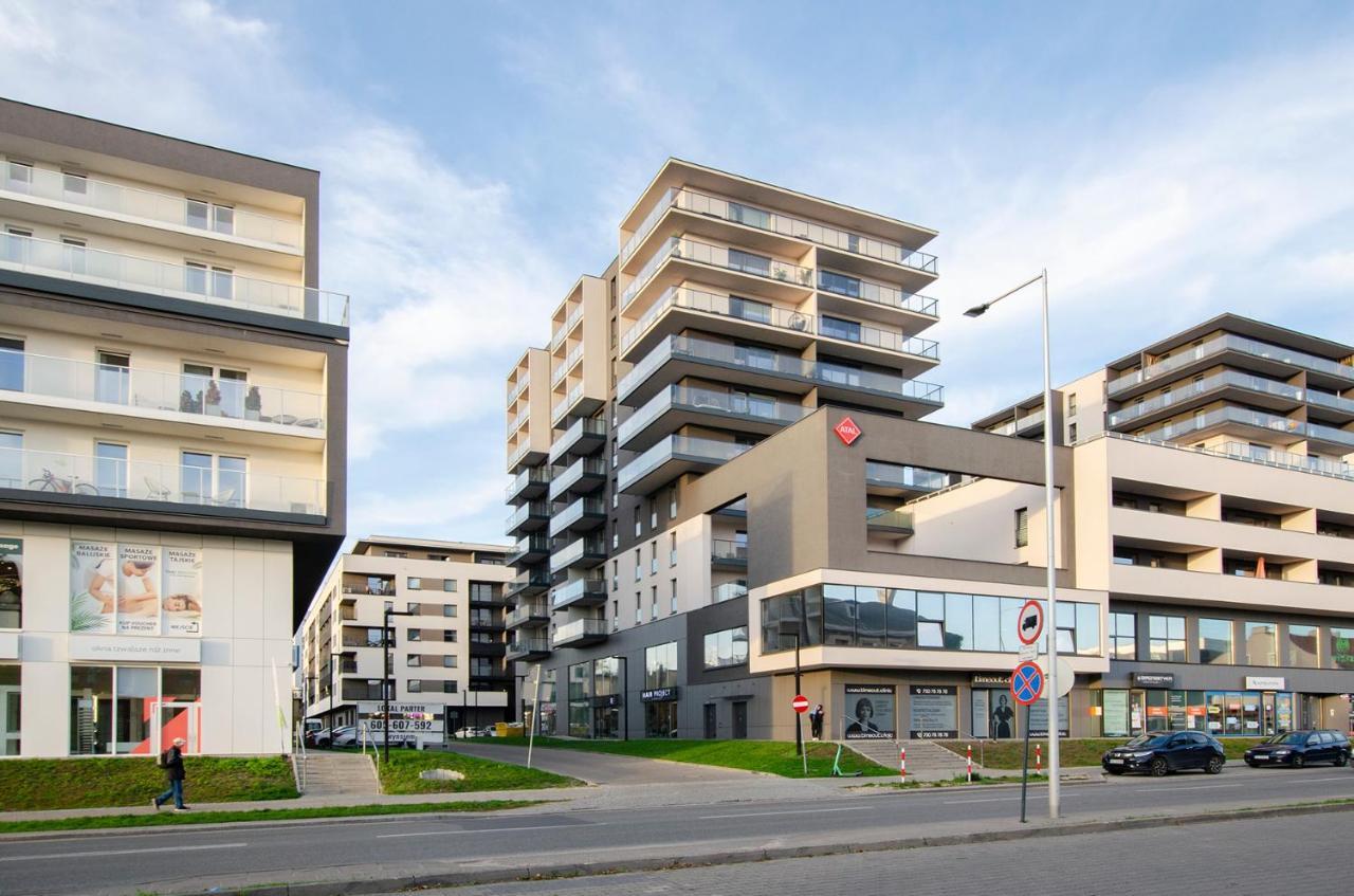 Sky Home- Rose Apartament -Manufaktura, Bezplatny Parking, Klima, Dostep Na Kod 우치 외부 사진